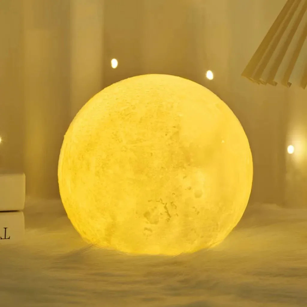 NexTechie Hot Selling Moon Light Romantic Atmosphere Room Decoration Warm Soft Light Accompany Night Lamp Birthday Gift Button Cell